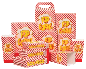 FOLDING CARTONS & Popcorn box