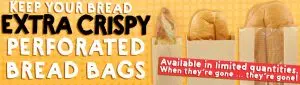 crispy bread bags