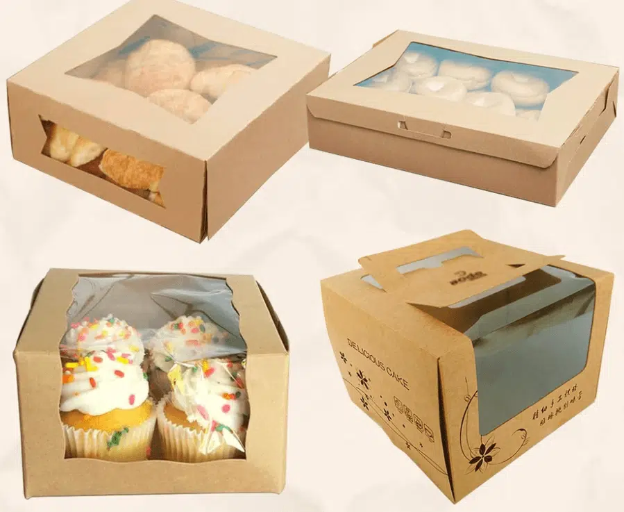 custom Kraft Cake Boxes