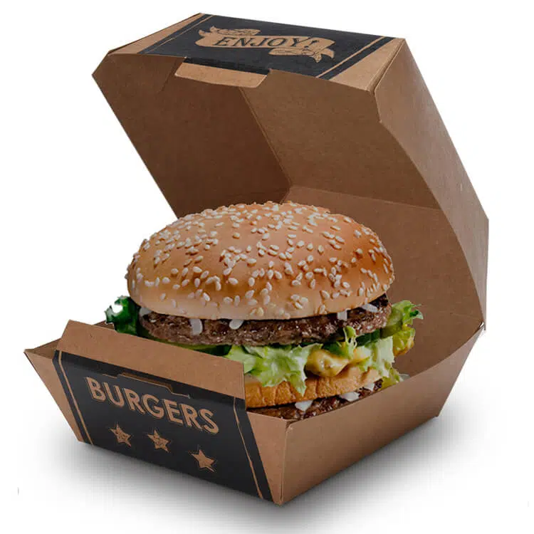 Custom Burger Packaging Boxes